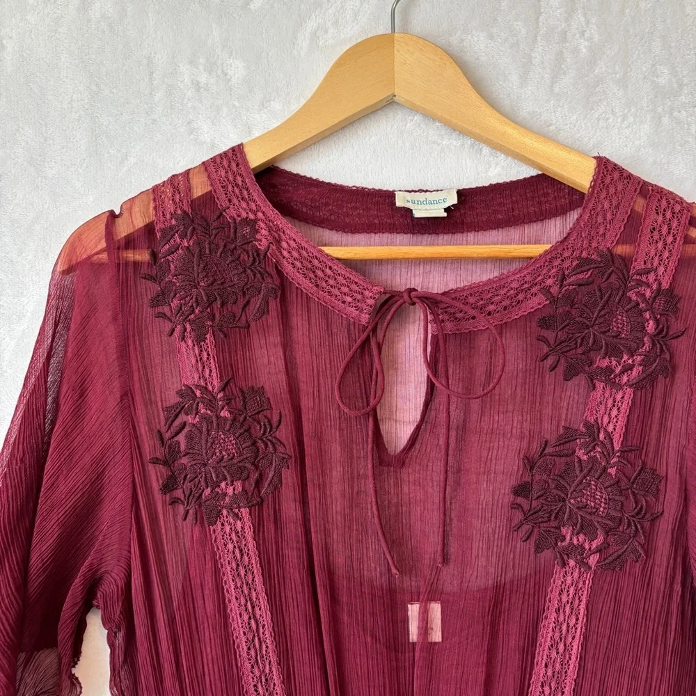 Sundance sheer Arolyn Dress size‎ small
